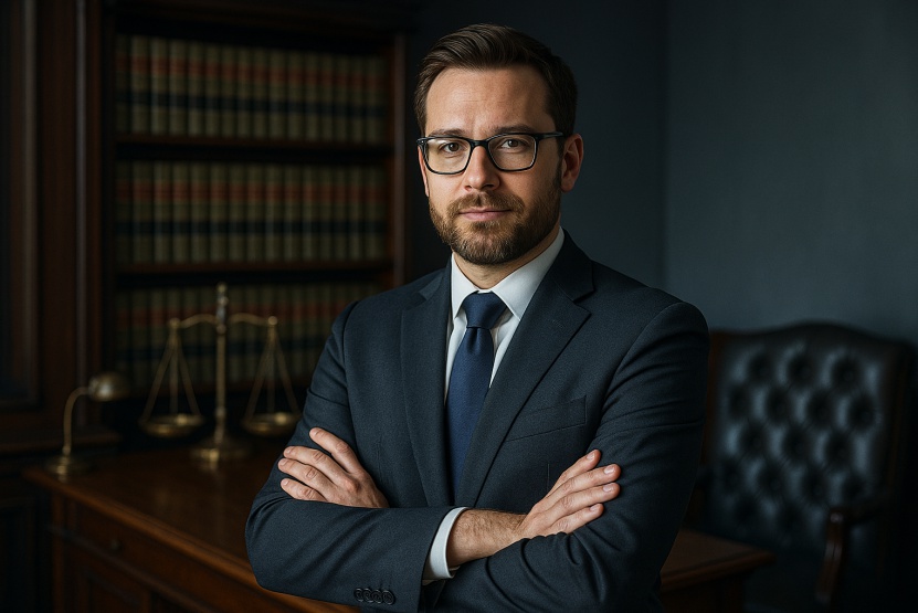 Attorney Joseph V. Sherman portrait